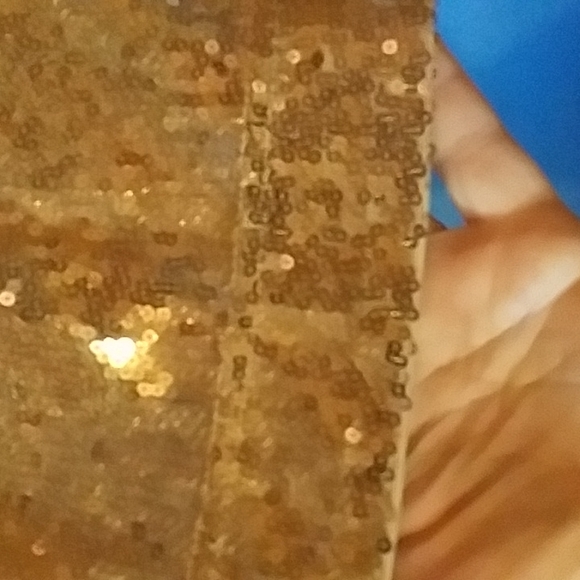 Isaac Mizrahi Sequin Cardigan champagne - Picture 9 of 9